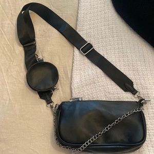 Black purse